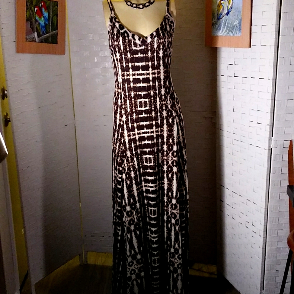 Inc Tribal Print Dress
